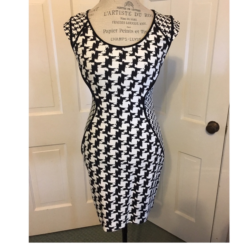 Express Houndstooth Dress
